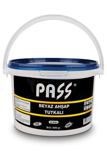 PASS%20BEYAZ%20AHŞAP%20TUTKALI%203000%20GR%20(%203%20KG%20)