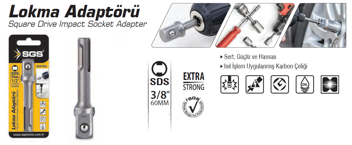 SGS%20LOKMA%20ADAPTÖRÜ%203/8%20x%2060%20MM%20(%20SDS%20UÇ%20)