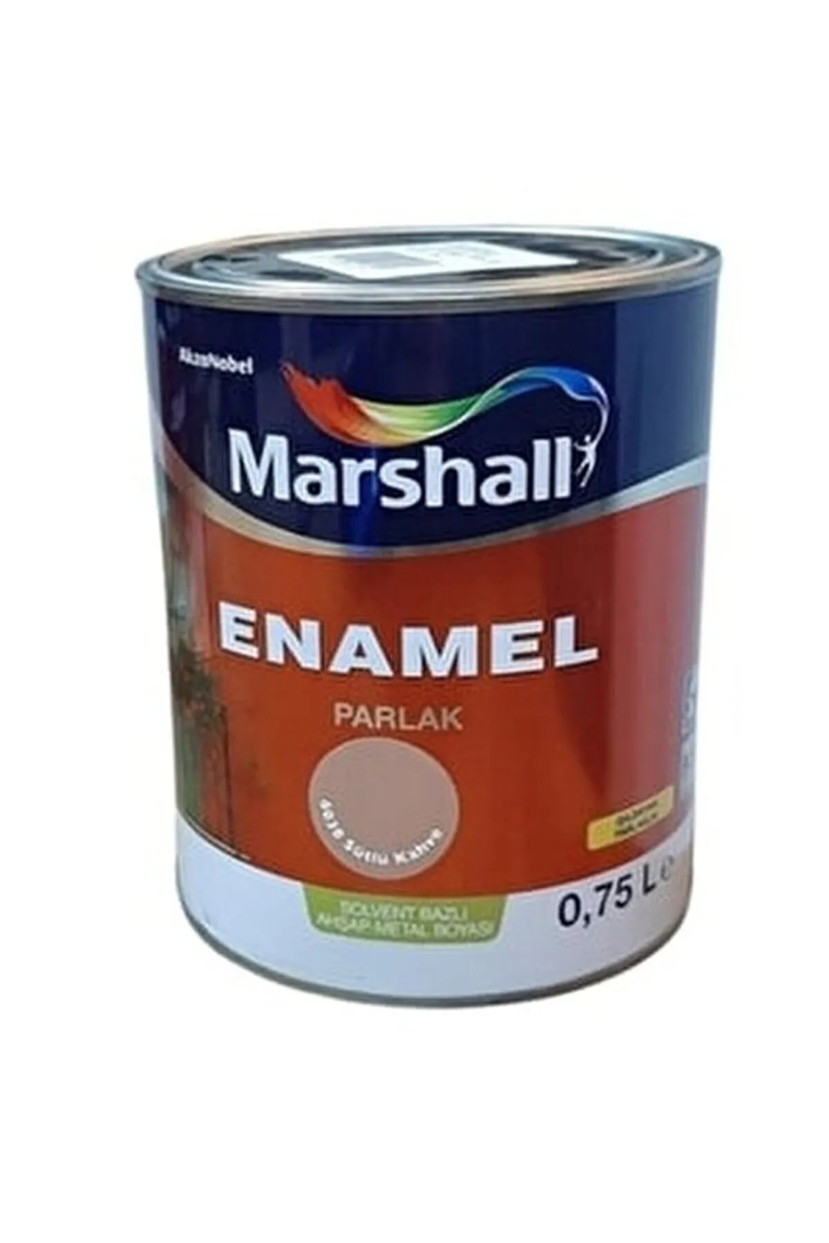 MARSHALL%20ENAMEL%20SENTETİK%20SOLVENT%20BAZLI%20AHŞAP%20&%20METAL%20BOYASI%20PARLAK%200.75%20LİTRE%20(SÜTLÜ%20KAHVE)