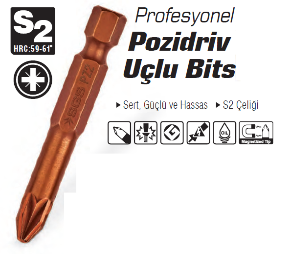 SGS%20PROFESYONEL%20POZİDRİV%20UÇLU%20BİTS%20PZ2%20x%2050%20MM%20-%20ÜCRETSİZ%20KARGO