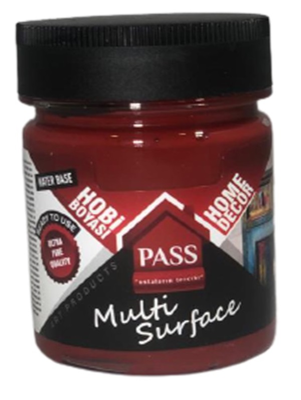 PASS%20MULTİ%20SURFACE%20HOBİ%20BOYASI%201041%20BORDO%20120%20CC