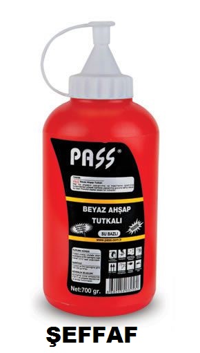 PASS%20ŞEFFAF%20AHŞAP%20TUTKALI%20700%20GR