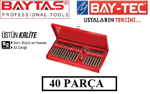 BAY-TEC%20BAYTAŞ%2040%20PARÇA%20POWER%20OTOMOTİV%20BİTS%20SETİ