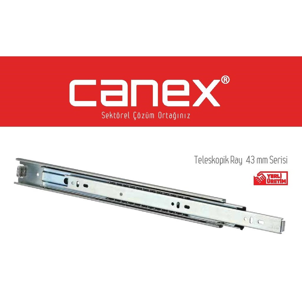 CANEX%20BİLYALI%20TELESKOPİK%20ÇEKMECE%20RAYI%2040%20CM%20(%202%20ADET%20=%201%20TAKIM%20)