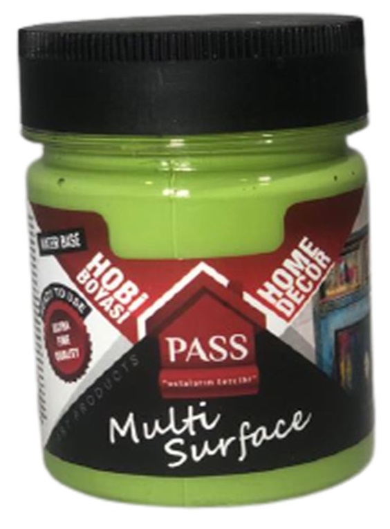 PASS%20MULTİ%20SURFACE%20HOBİ%20BOYASI%201074%20FISTIK%20YEŞİLİ%20120%20CC