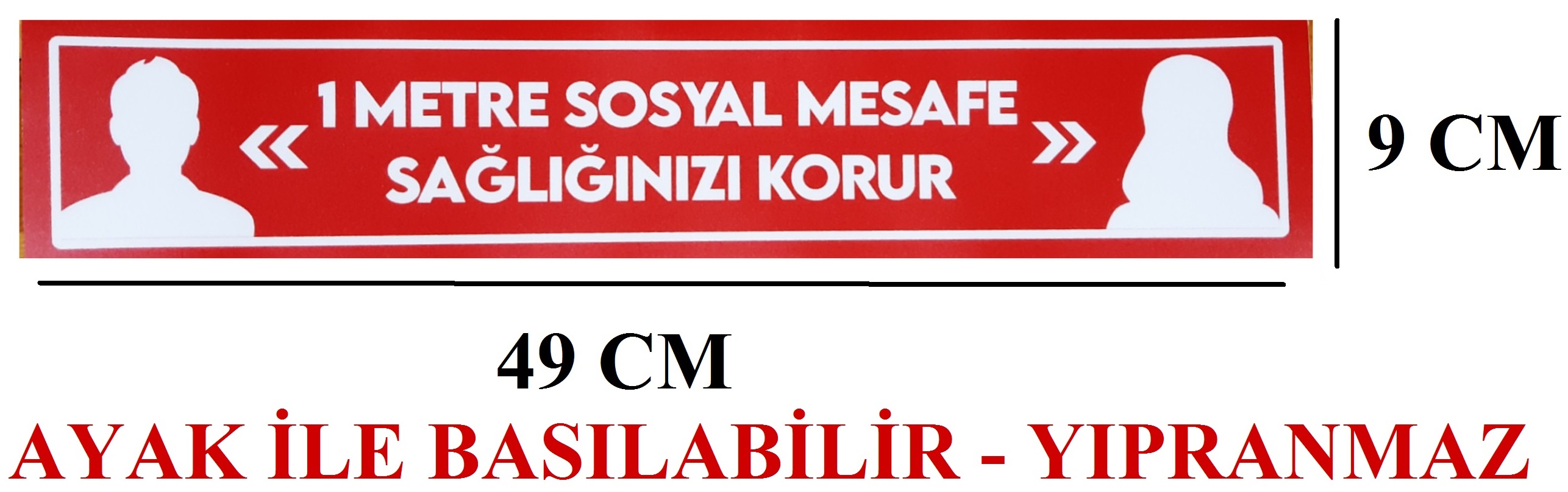 SOSYAL%20MESAFE%20STİCKER%20SALGIN%20VİRÜS%20İKAZ%20EMNİYET%20UYARI%20LEVHASI