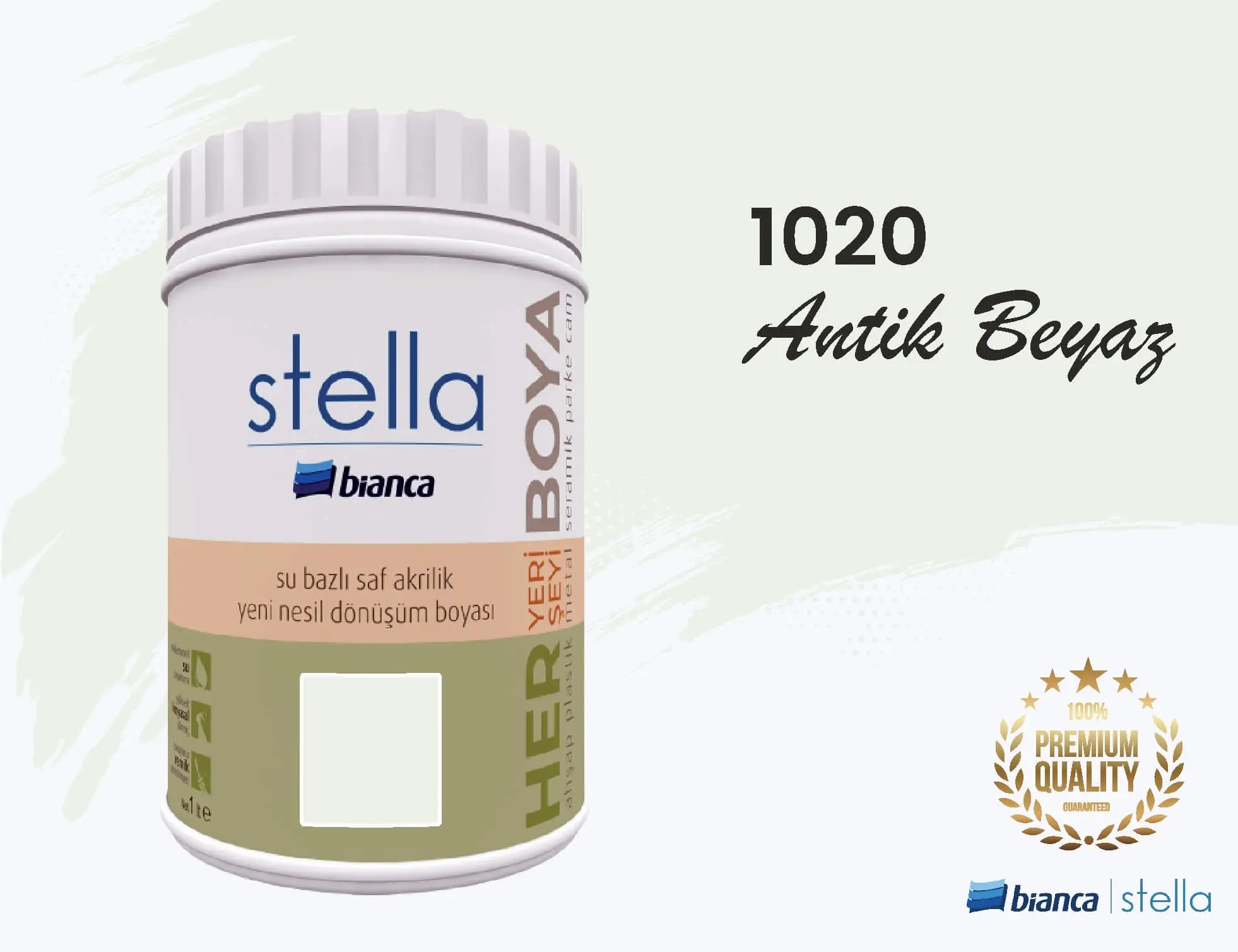 BİANCA%20STELLA%20SU%20BAZLI%20SAF%20AKRİLİK%20BOYA%201%20LİTRE%20ANTİK%20BEYAZ