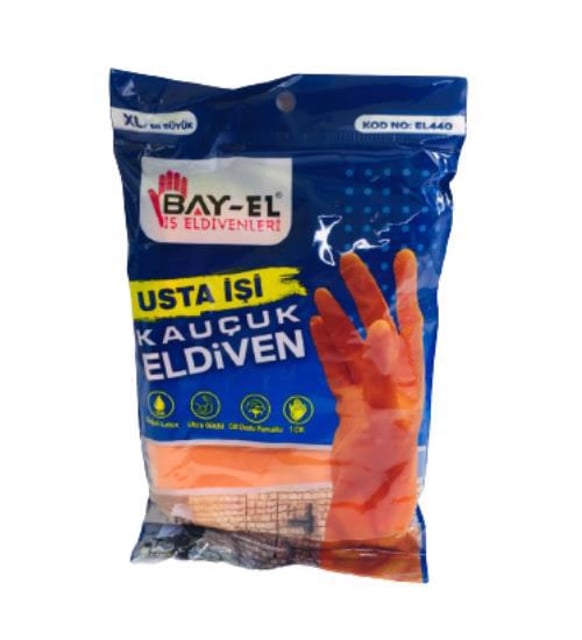 BAYTEC%20USTA%20İŞİ%20KAUÇUK%20ELDİVEN%20TURUNCU%20ELDİVEN%20XL