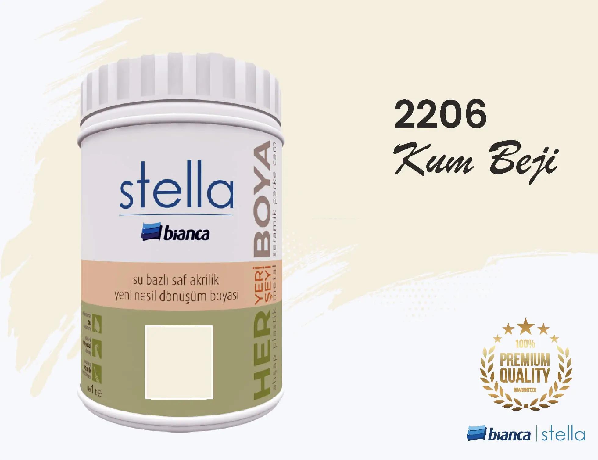 BİANCA%20STELLA%20SU%20BAZLI%20SAF%20AKRİLİK%20BOYA%201%20LİTRE%20KUMBEJİ