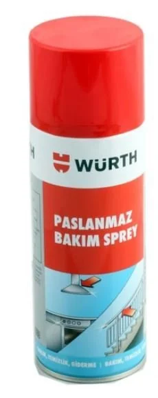 WÜRTH%20PASLANMAZ%20BAKIM%20SPREYİ%20KROM%20-%20ANKASTRE%20PARLATICI%20400%20ML%20YENİ%20TARİHLİ