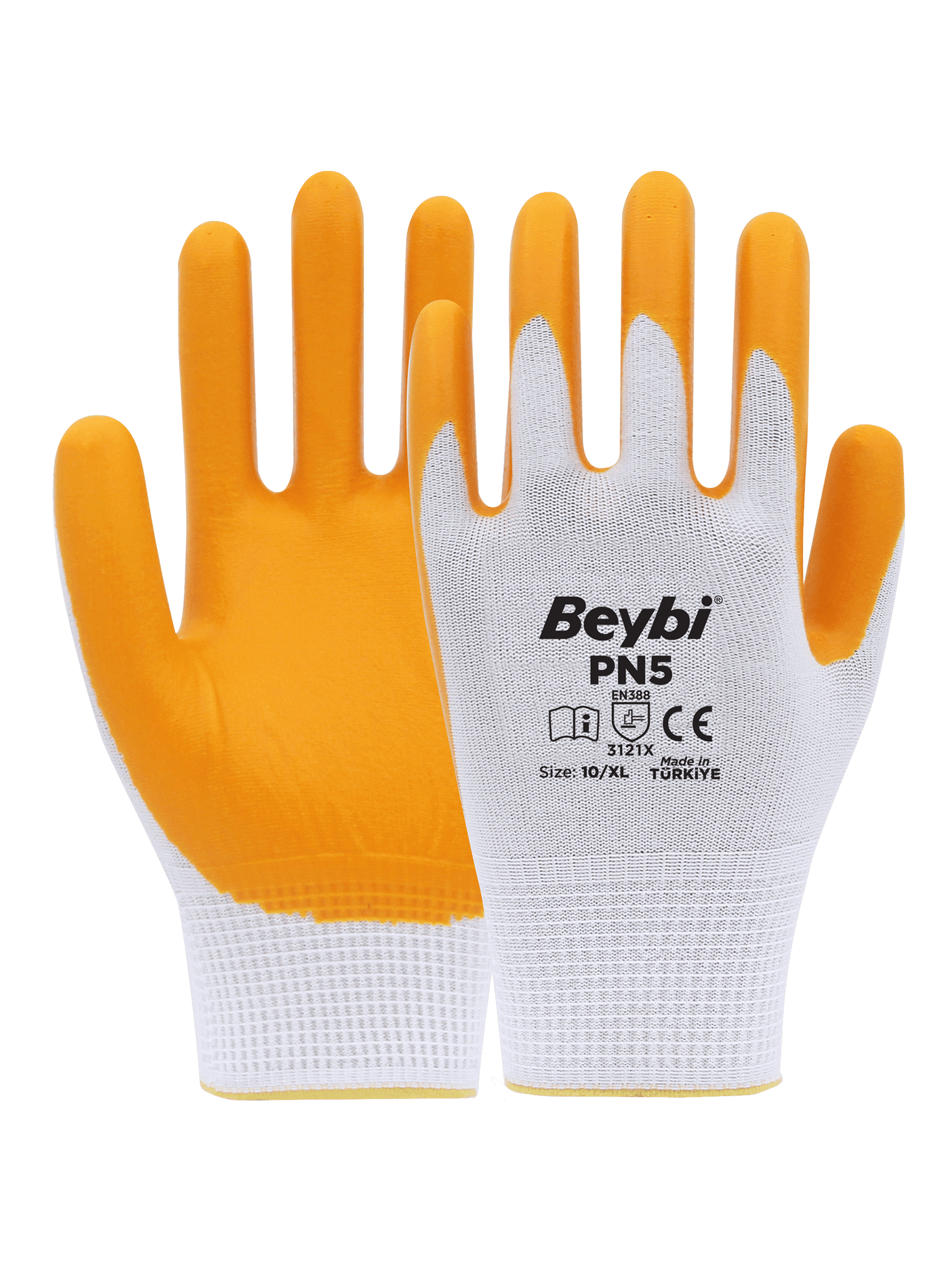 BEYBİ%20PN5%20NİTRİL%20KAPLI%20POLYESTER%20İŞ%20ELDİVENİ