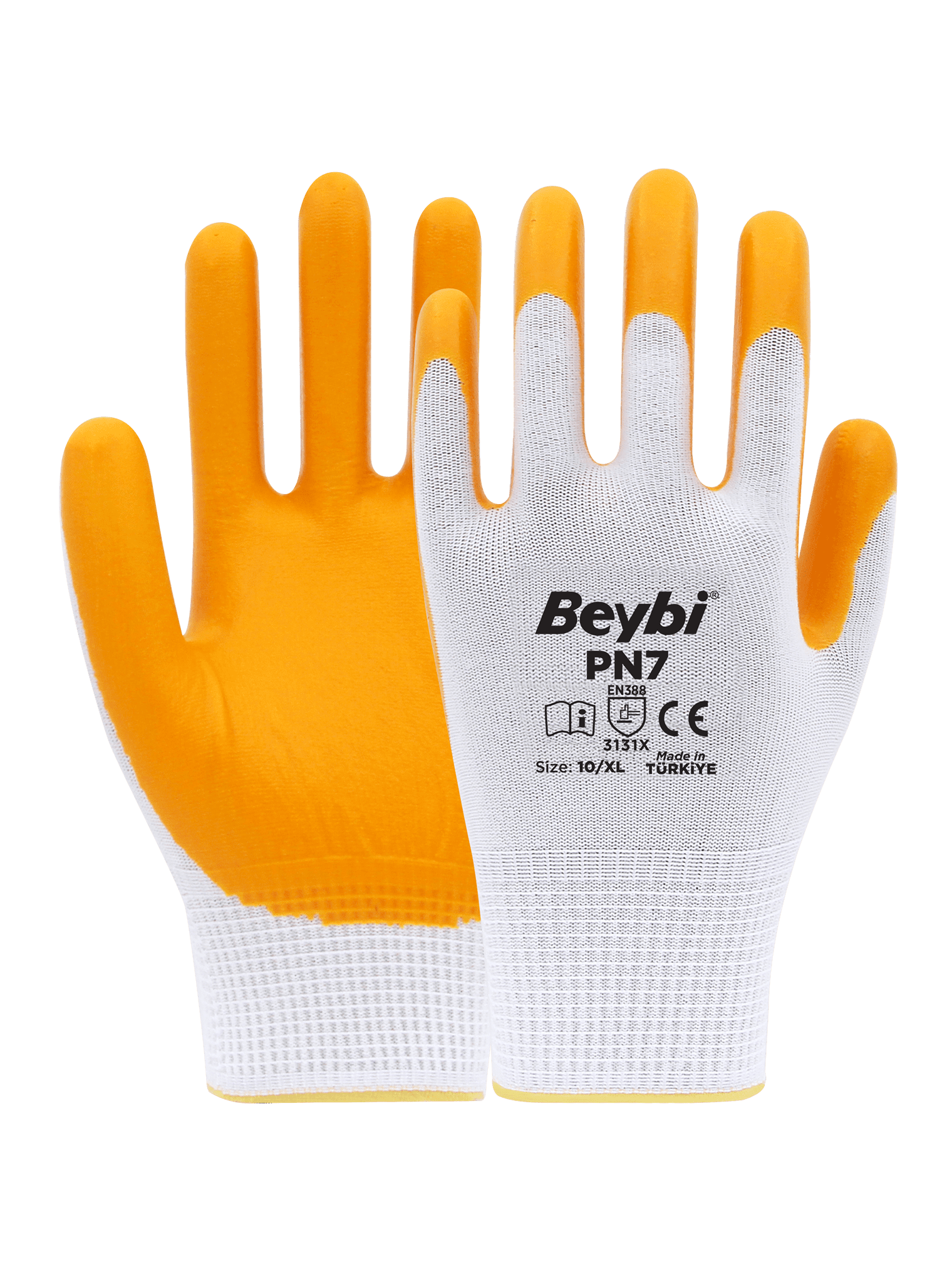 BEYBİ%20PN7%20POLYESTER%20ÖRME%20NİTRİL%20İŞ%20ELDİVENİ