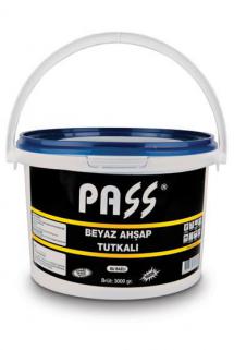 PASS BEYAZ AHŞAP TUTKALI 3000 GR ( 3 KG )