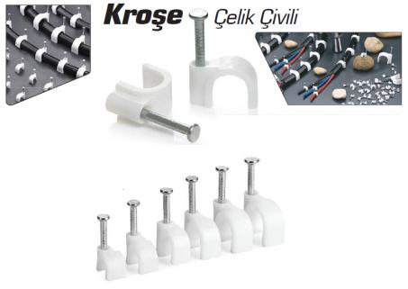 ÇELİK BETON ÇİVİLİ KROŞE 1 NUMARA - 4 MM KORDON KROŞE (100 ADET)