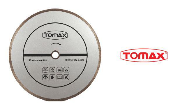 TOMAX SÜREKLİ ELMAS FAYANS KESİCİ DAİRE TESTERE 230 x 2.4 x 22 MM