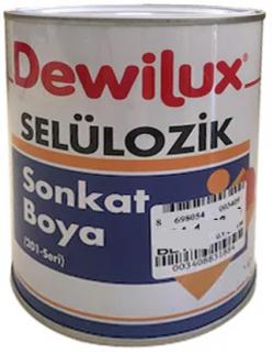 DEWİLÜX SONKAT SELÜLOZİK BOYA 2,5 LİTRE (SİYAH- MAT SİYAH)