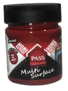 PASS MULTİ SURFACE HOBİ BOYASI 1041 BORDO 120 CC