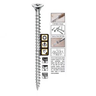 SUNTA VİDASI 6 x 100 MM ( 200 ADET )