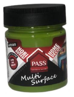 PASS MULTİ SURFACE HOBİ BOYASI 1070 KEREVİZ 120 CC