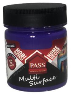 PASS MULTİ SURFACE HOBİ BOYASI 1044 MOR 120 CC