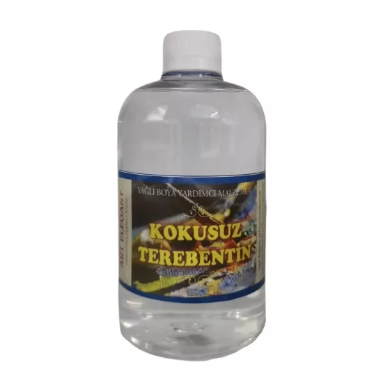 ART ELEGANT KOKUSUZ TEREBENTİN 500 ML - FIRÇA BOYA TEMİZLEYİCİ