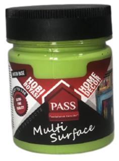 PASS MULTİ SURFACE HOBİ BOYASI 1074 FISTIK YEŞİLİ 120 CC