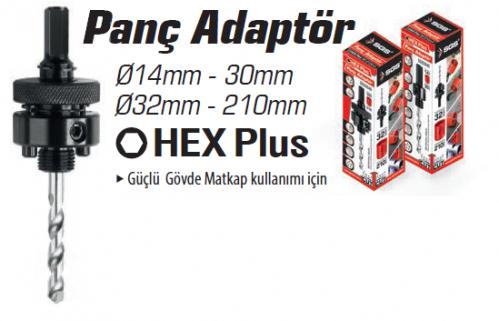 SGS PANÇ ADAPTÖRÜ HEX PLUS 32 MM - 210 MM