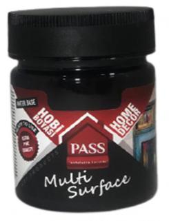 PASS MULTİ SURFACE HOBİ BOYASI 1099 KARBON SİYAH 120 CC