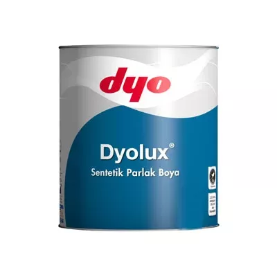 DYOLÜX SENTETİK SOLVENT BAZLI AHŞAP & METAL BOYASI PARLAK 0.75 LİTRE (BAYRAK KIRMIZI)