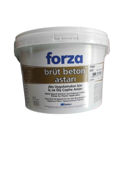 BİANCA FORZA BRÜT BETON ASTARI YEŞİL 3 KG