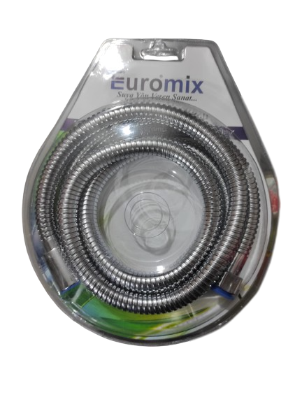 EUROMİX%20VAKUMLU%20DUŞ%20HORTUMU%20SPİRALLİ%20SIK%20ÖRGÜLÜ%20360°%20-%20150%20CM