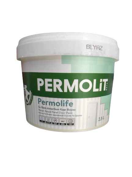 PERMOLİT%20SU%20BAZLI%20AMERİKAN%20PANEL%20KAPI%20BOYASI%20BEYAZ%202,5%20LT